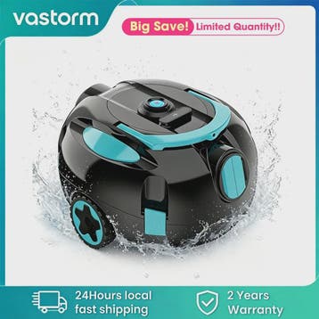 H1 Snoerloze Robot Zwembadreiniger - Automatisch, Oplaadbaar, Verzenden, Nieuw