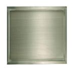 RVS inbouw nis 30 x 30 cm geborsteld roestvrij staal, Verzenden, Nieuw