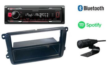 Bluetooth autoradio Skoda Yeti incl frame en aansluitkabel, Auto diversen, Autoradio's, Ophalen of Verzenden, Nieuw