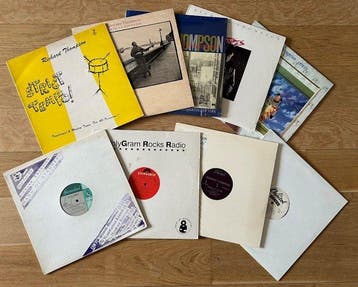 Richard Thompson - Lot of five lps and four 12 inch single, Nieuw in verpakking