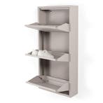 Spinder Design Billy 3 schoenenkast - silky taupe, Verzenden, Nieuw