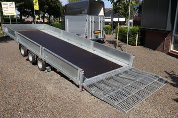 Ifor Williams TB 550x204cm 3.500kg tridem kanteltransporter, Ophalen, Nieuw