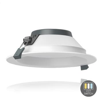LED Downlight - Ortho - CCT Switch - Ø170  - 15w  - Wit, Ophalen of Verzenden, Nieuw