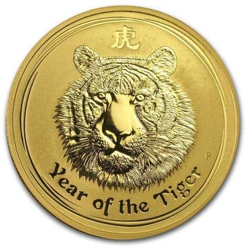 Australië. 100 Dollars 2010 1 oz $100 AUD Australian Gold