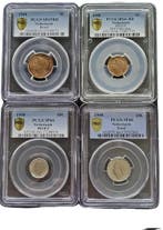 Koningin Wilhelmina Proefset 1948 met PROEF in de hals in, Verzenden, Koningin Wilhelmina, Losse munt