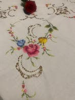 Tafelkleed - 254 cm - 168 cm - tafelkleed met kruissteek