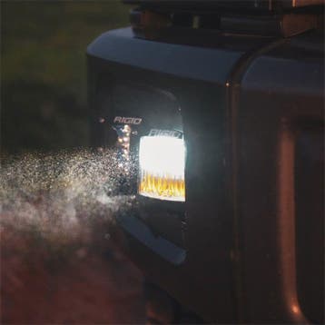Rigid Industries D-Series SAE Fog Yellow/White Pair, Ophalen of Verzenden, Nieuw