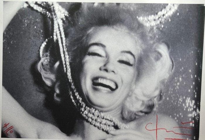 Bert Stern (1929–2013) - Famous Marilyn Monroe Laughing in, Antiek en Kunst, Kunst | Designobjecten