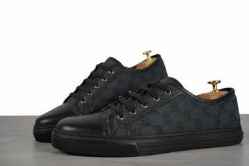 Gucci - Gucci GG Canvas Grey/Black - Sneakers - Maat: EU, Kleding | Heren, Schoenen, Nieuw