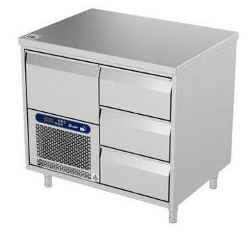Outlet Roeder Acer koelwerkbank - 2 secties, Ophalen, Gebruikt