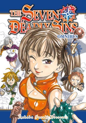 The Seven Deadly Sins Omnibus 7 (Vol. 19-21) | Nakaba Suzuki, Boeken, Ophalen of Verzenden, Nieuw, Nakaba Suzuki
