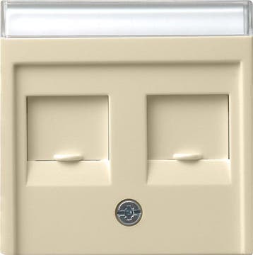 Gira Systeem 55 Schakelmateriaalinzetstuk - 066301, Verzenden, Nieuw, Overige typen