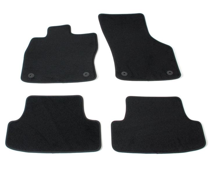 Velours automatten - Seat Leon 5F 2012-2020, Auto diversen, Automatten, Nieuw, Verzenden