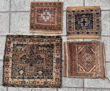4 stuks - Vintage Afghaanse kussenhoes - no reserve price -, Nieuw