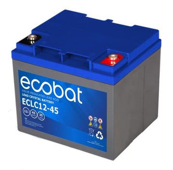Ecobat AGM Deep Cycle accu | ECLC12-45 | 12V 45Ah, Ophalen of Verzenden, Nieuw