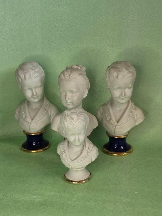Pucci - Buste, Bustes van Pucci - 21 cm - Biscuit Porselein, Antiek en Kunst, Curiosa en Brocante