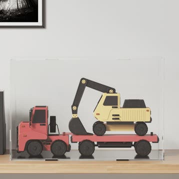 vidaXL Displaybox transparant 56x36x37 cm acryl, Verzenden, Nieuw