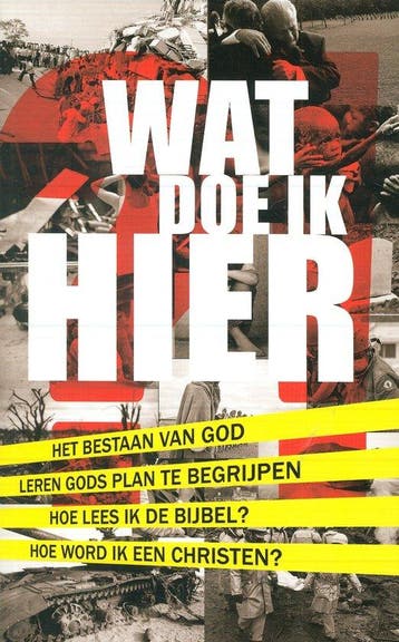 Wat doe ik hier?! / Morgenrood brochurereeks / 261, Verzenden, Zo goed als nieuw