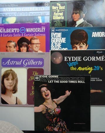 Eydie Gorme, Astrud Gilberto - 7 x LPs - Bossa Nova / Latin, Nieuw in verpakking