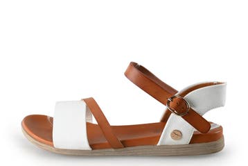 Mustang Sandalen in maat 38 Bruin, Kleding | Dames, Bruin, Verzenden, Sandalen of Muiltjes, Zo goed als nieuw