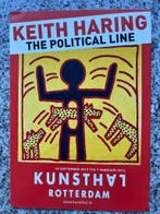 Keith Haring – The political line, Verzenden, Gelezen, Schilder- en Tekenkunst