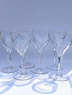 Val Saint Lambert - Tafelservies voor 6 (6) - Gevaert -, Antiek en Kunst, Antiek | Glas en Kristal