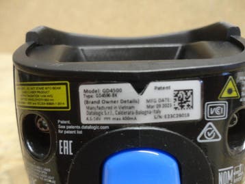 Datalogic Gryphon GD4590 2D QR Barcode Scanner  USB-kit, Ophalen of Verzenden, Gebruikt, Overige typen, Datalogic