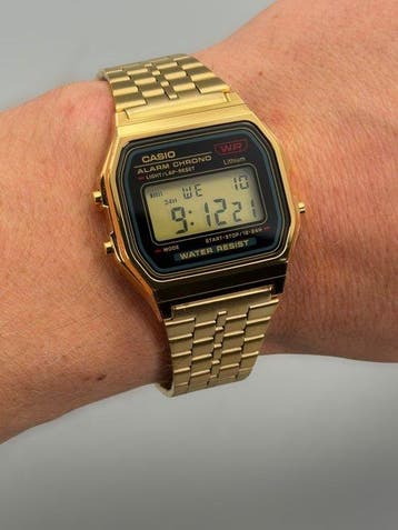 Casio A159WGE – Early Production – Vintage 1989 Design –, Nieuw
