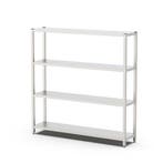 HCB Opbergrek - stelling - 180 x 40 x 180 cm - RVS, Verzenden, Nieuw in verpakking, Overige typen