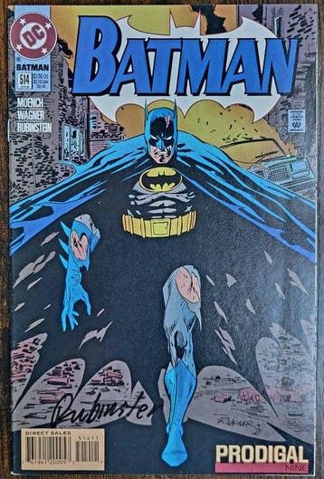 Batman #514 - Signed by Joe Rubinstein + COA and POA - 1, Boeken, Strips | Comics, Nieuw