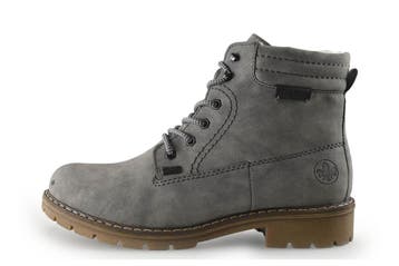 Rieker Veterboots in maat 42 Grijs, Verzenden, Overige typen, Zo goed als nieuw, Grijs