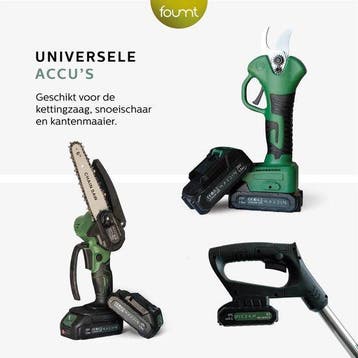 2dekans | Elektrische snoeischaar - Groen, Ophalen of Verzenden, Zo goed als nieuw, Mardin