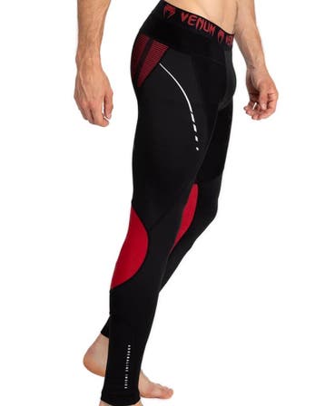 Venum Adrenaline Sportleggings Heren Spats Zwart Rood, Kleding | Dames, Jumpsuits, Ophalen of Verzenden, Nieuw
