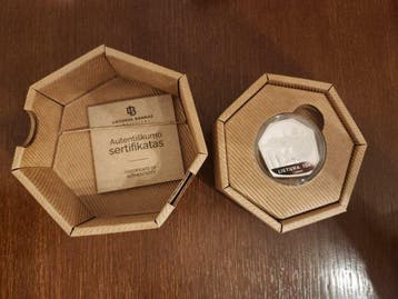 Litouwen. 10 Euro 2023 700 Years Vilnius Proof (Zonder