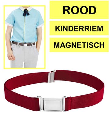 Fako Fashion - Kinderriem Elastisch Magnetisch - Elastische, Kleding | Dames, Verzenden, Nieuw