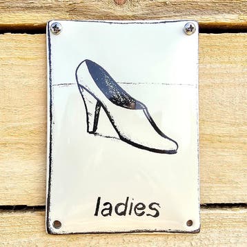 WC bord Ladies schoen, Verzenden, Nieuw