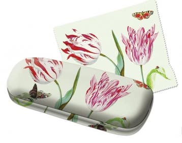Brillenkoker incl. brillendoekje: Tulpen/Tulips, Jacob, Ophalen of Verzenden, Nieuw