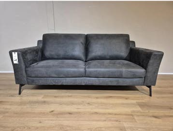 Montel Montelex Remini nieuw (showroom), Minder dan 75 cm, Leer, Ophalen of Verzenden, Rechte bank