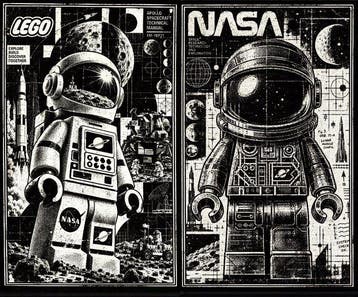 Æ (XX-XXI) - BUNDLE!! LEGO Space: Beyond the Moon (2026) –, Nieuw