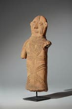 A terracotta sculpture - Bura - Niger (Zonder minimumprijs)