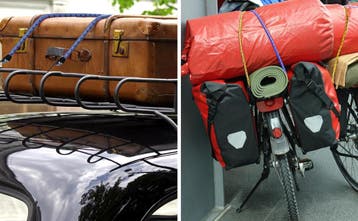 Bagagespin Met Haken 10 stuks Elastiek/Metaal 61cm, Auto diversen, Verzenden, Nieuw