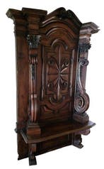 Kabinet - hard hout - Hoogte: 225 cm