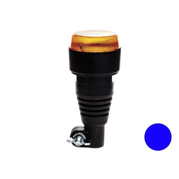 Led flitslamp Met Flexibele DIN Steun Blauw, Ophalen of Verzenden, Nieuw