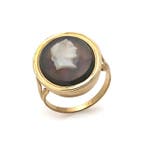 Ring - 18 karaat Geel goud Carneool - Antieke Victoriaanse, Nieuw
