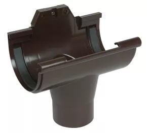 NICOLL Techtan LG25 PVC-Ti centraaluitloop d80 met rubber, Ophalen of Verzenden, Nieuw