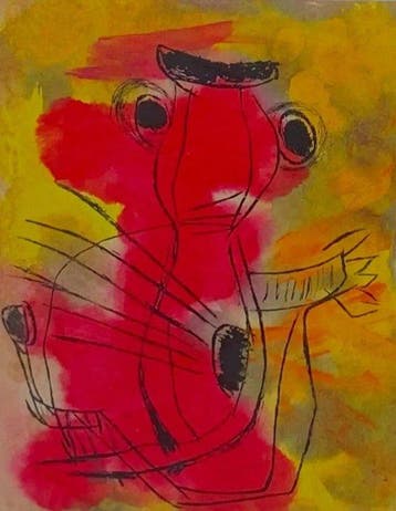 Karel Appel (1921-2006) - Nostalgie de la Trompette