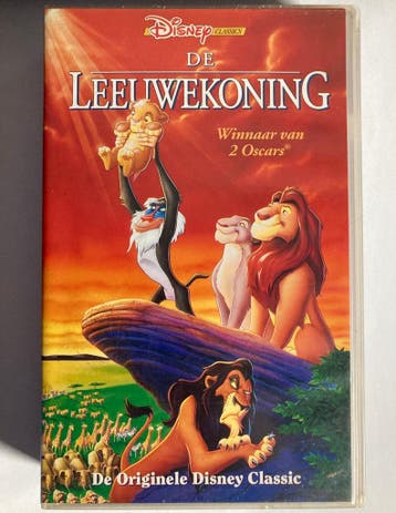 THE LION KING (VHS), Cd's en Dvd's, Verzenden, Gebruikt