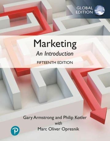 Marketing An Introduction Global Edition 9781292433103, Zo goed als nieuw