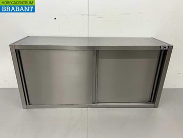 HCB RVS Wandkast Kast Premium-line 2 Schuifdeuren 140 cm, Ophalen of Verzenden, Nieuw in verpakking
