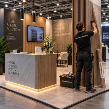 Wrapfolie voor beursstands en standbouw | Beurswanden, Nieuw
